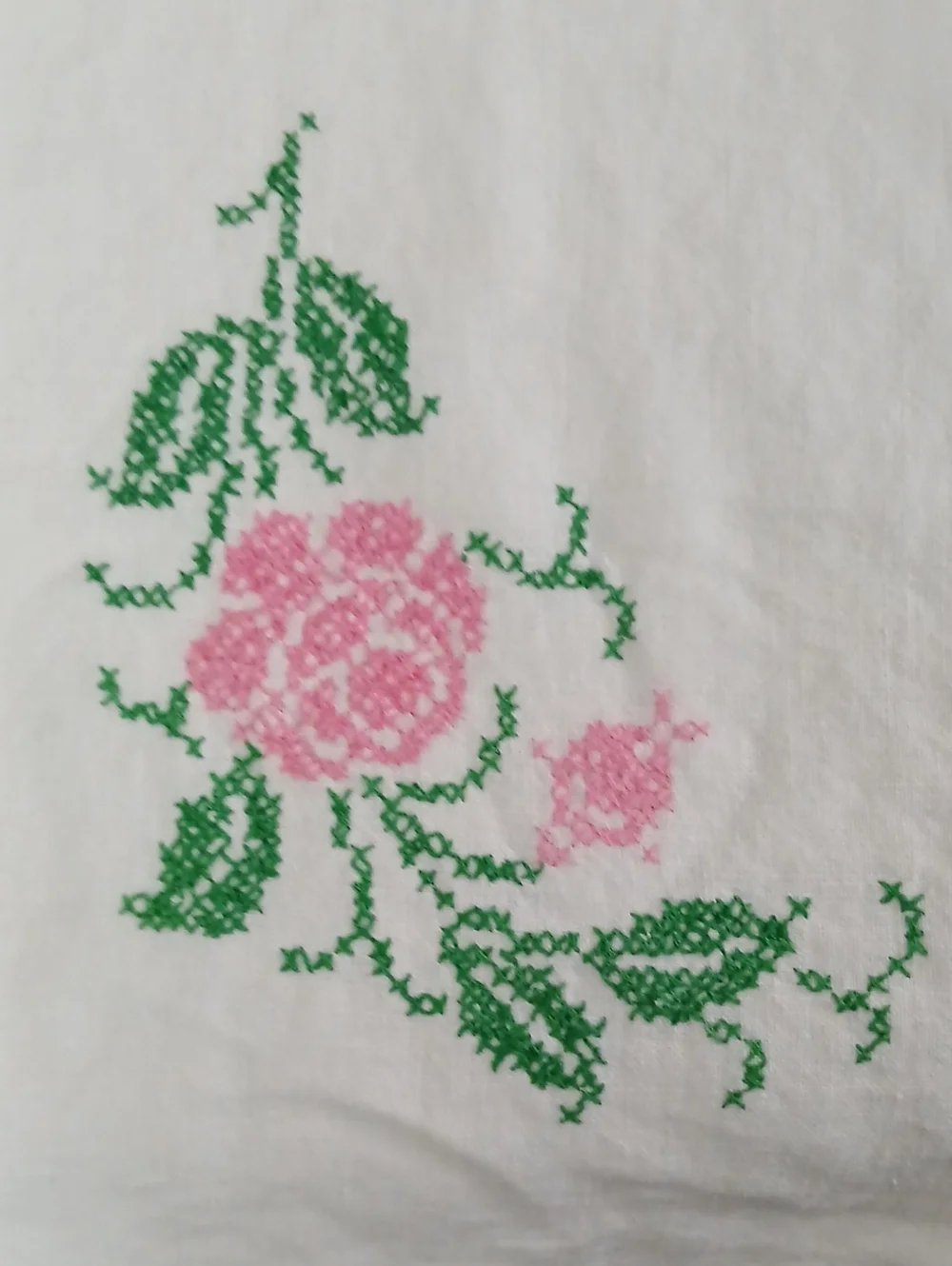 Antique Handmade Tablecloth
